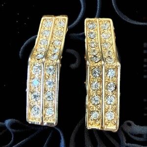 Vintage Geometric Art Deco Earrings